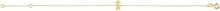 Load image into Gallery viewer, 14k Yellow Gold Polished Girl Charm Bracelet, 6.5" - 7.5 Inch