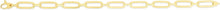 Load image into Gallery viewer, 14k Yellow Gold 5.5mm or 7mm Paperclip Link Bracelet