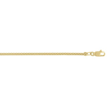 Load image into Gallery viewer, 14k Yellow Gold 1.6mm Popcorn Chain Necklace