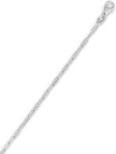 Load image into Gallery viewer, 14k Yellow Gold 1.5mm Solid Paperclip Link Chain Necklace