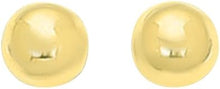 Load image into Gallery viewer, 14k Yellow Gold 4mm Polished Ball Post Earrings