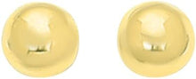 Load image into Gallery viewer, 14k Yellow Gold 4mm Polished Ball Post Earrings