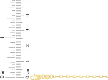 Load image into Gallery viewer, 10k Yellow Gold 1.3mm French Cable Chain Necklace