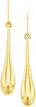 Load image into Gallery viewer, 14k Yellow Gold Polished Graduated Tear Drop Earrings