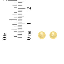 Load image into Gallery viewer, 14k Yellow Gold 4mm Polished Ball Post Earrings