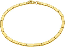 Load image into Gallery viewer, 14k Yellow Gold 2.5mm Brick Link Bracelet, 7.25 Inch