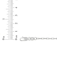 Load image into Gallery viewer, .925 Sterling Silver Rhodium Plated 3mm Solid French Cable Chain Necklace
