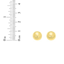 Load image into Gallery viewer, 14k Yellow Gold 4mm Polished Ball Post Earrings