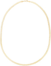 Load image into Gallery viewer, 14k Yellow Gold 4mm Gold Fancy Textured Link Bracelet, 7 Inch