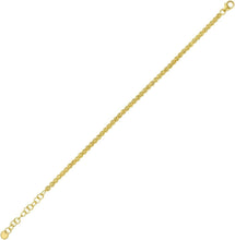 Load image into Gallery viewer, 14k Yellow Gold Diamond Cut Bead Link Bracelet, Adjustable 7.5" - 9 Inch