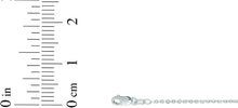 Load image into Gallery viewer, 18k White Gold Diamond Cut Cable Chain Necklace