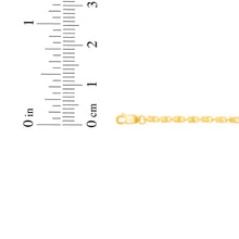 Load image into Gallery viewer, 10k Yellow Gold 2.5mm Solid Turkish Rope Chain Necklace