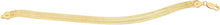 Load image into Gallery viewer, 14k Yellow Gold 1.8mm Triple Strand Herringbone Link Bracelet, 7 Inch