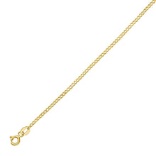 Load image into Gallery viewer, 14k Yellow Gold 1.8mm Solid Curb Chain Chain Necklace