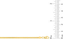 Load image into Gallery viewer, 14k Yellow Gold 1.4" Diamond Cut & Ribbed Jesus Crucifix Two-Tone Cross Charm Pendant with optional Adjustable Chain Necklace