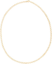 Load image into Gallery viewer, 14k Yellow Gold 3.2mm Gold Fancy Textured Heart Link Bracelet, 7 Inch