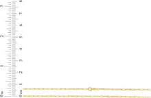 Load image into Gallery viewer, 10k Yellow Gold Solid Paperclip Chain Necklace