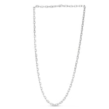 Load image into Gallery viewer, .925 Sterling Silver Rhodium Plated 3mm Solid French Cable Chain Necklace