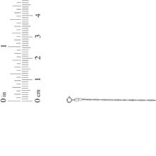 Load image into Gallery viewer, 14k White Gold .8mm or 1.1mm or 1.3mm or 1.8mm Singapore Chain Necklace