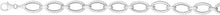 Load image into Gallery viewer, 14k White Gold 8.5mm Textured Oval Link Bracelet, 7.25 Inch
