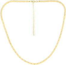 Load image into Gallery viewer, 14k Yellow Gold 2.5mm Brick Chain Necklace, 16"� - 18 Inch