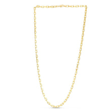 Load image into Gallery viewer, 14k Yellow Gold or White Gold 2.5mm Solid French Cable Chain Necklace