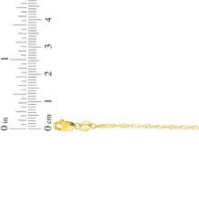 Load image into Gallery viewer, 14k Yellow Gold 1.3mm or 1.8mm or 2.1mm Singapore Chain Necklace