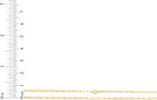 Load image into Gallery viewer, 10k Yellow Gold Solid Paperclip Chain Necklace