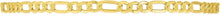 Load image into Gallery viewer, 10k Yellow Gold 3.5mm Lite Figaro Chain Link Necklace