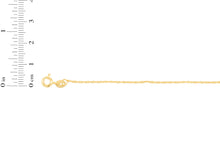 Load image into Gallery viewer, 10k Yellow Gold 1mm or 1.3mm or 1.7mm or 2.2mm Singapore Chain Necklace