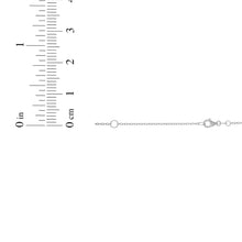 Load image into Gallery viewer, 14k White Gold Double Extendable Solid Classic Cable Chain Adjustable Necklace, 16" - 17" - 18 Inch