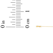 Load image into Gallery viewer, 14k Yellow Gold 0.70mm Solid Round Snake Chain Necklace, 16", 18", or 20 Inch