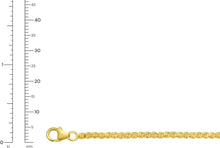Load image into Gallery viewer, 14k Yellow Gold Diamond Cut Bead Link Bracelet, Adjustable 7.5" - 9 Inch
