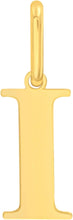 Load image into Gallery viewer, 14k Yellow Gold 0.9" Alphabet Letter A - Z Initial Charm Pendant with optional Extendable Adjustable Chain Necklace
