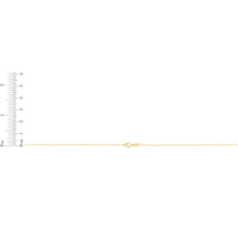 Load image into Gallery viewer, 14k Yellow Gold or White Gold 0.6mm Single Extendable Solid Box Chain Adjustable Necklace, 16" - 18 Inch