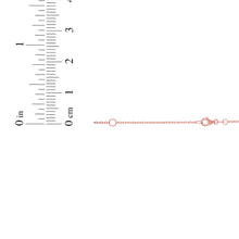 Load image into Gallery viewer, 14k Rose Gold Double Extendable Solid Classic Cable Chain Adjustable Necklace, 16" - 17" - 18 Inch