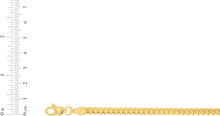 Load image into Gallery viewer, 10k Yellow Gold 3mm Solid Miami Cuban Curb Bracelet