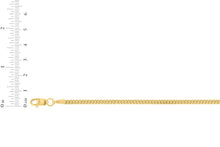 Load image into Gallery viewer, 10k Yellow Gold 2mm Solid Miami Cuban Chain Link Necklace
