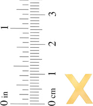 Load image into Gallery viewer, 14k Yellow Gold 0.4" Block Alphabet Letter A - Z Initial Charm Pendant with Extendable Adjustable Chain Necklace