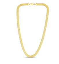 Load image into Gallery viewer, 14k Yellow Gold 7mm Bismark Chain Necklace