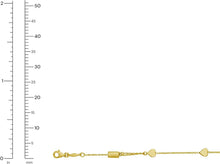 Load image into Gallery viewer, 14k Yellow Gold 4mm Heart Link Bracelet, Adjustable 6" - 8.5 Inch