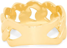 Load image into Gallery viewer, 10k Yellow Gold 10mm Cuban Link Ring, Sizes 4 - 13