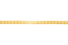 Load image into Gallery viewer, 14k Yellow Gold or White Gold 1.3mm Solid Ice Chain Necklace