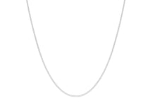 Load image into Gallery viewer, 14k Yellow Gold Or White Gold 1.1mm Solid Milano Chain Necklace