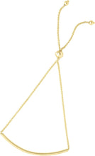 Load image into Gallery viewer, 14k Yellow Gold or White Gold Adjustable Friendship Wheat Link Bar Bolo Bracelet Extendable 9.25 Inch