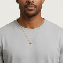 Load image into Gallery viewer, Floreo 14k Yellow Gold 8mm Polished Rondel Chain Necklace