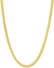 Load image into Gallery viewer, 14k Yellow Gold 5.7mm Lite Oval Snake Chain Necklace