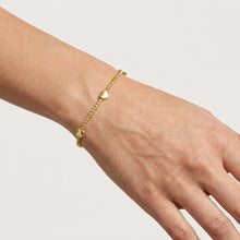 Load image into Gallery viewer, 14k Yellow Gold or Two-Tone 5.4mm Bead Bracelet