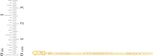 Load image into Gallery viewer, 10k Yellow Gold 1.7mm Solid Anchor Mariner Mirror Chain Bracelet, 7 Inch