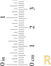 Load image into Gallery viewer, 14k Yellow Gold 0.2" Mini Alphabet Letter A - Z Initial Charm Pendant with Extendable Adjustable Chain Necklace